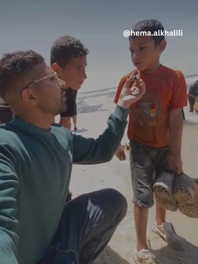 Anak Gaza Utara ingin mati saja karena sudah lama kelaparan