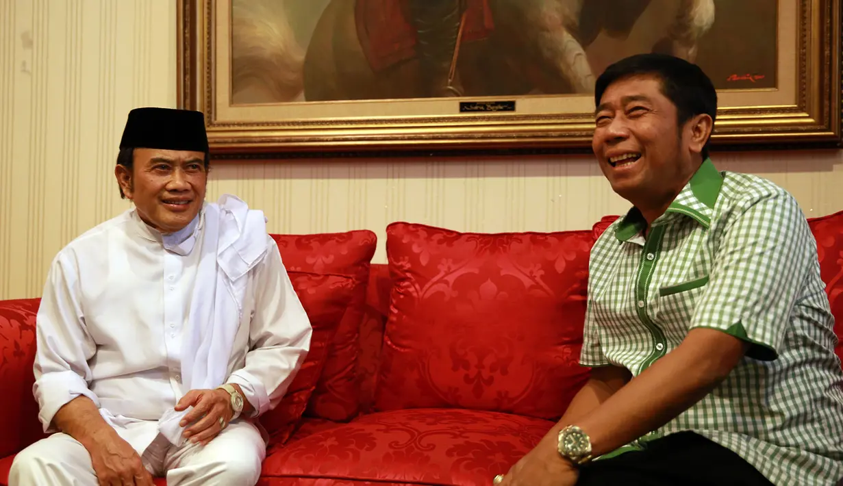 "Saya memang mohon doa restu, saya mau pilkada tahun depan," imbuh Lulung. (Deki Prayoga/Bintang.com)