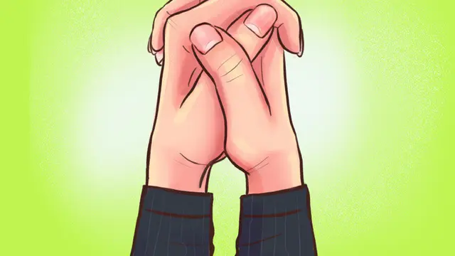 Ibu jari kanan di atas/Brighstsite.me