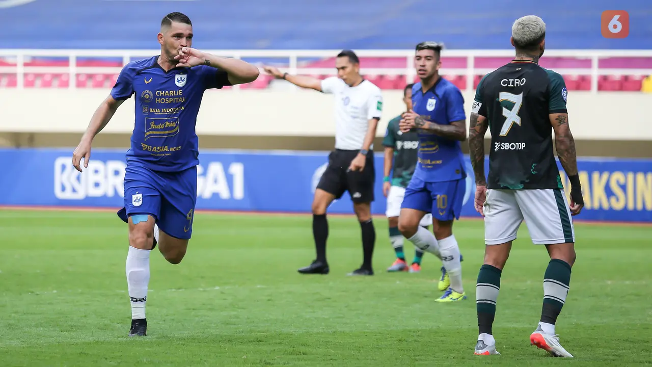 Foto: Ambyar, Tiga Poin PSIS Semarang Sirna oleh Gol Dimas Drajad di Penghujung Laga dalam Pekan ke-12 BRI Liga 1