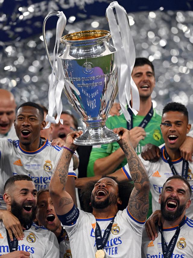 FOTO: Selebrasi Pemain Real Madrid Saat Juara Liga Champions
