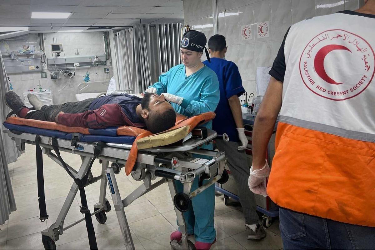 FOTO: Catatan Harian Perawat asal Amerika Serikat, Potret Runtuhnya Rumah Sakit Gaza di Tengah Serangan Israel