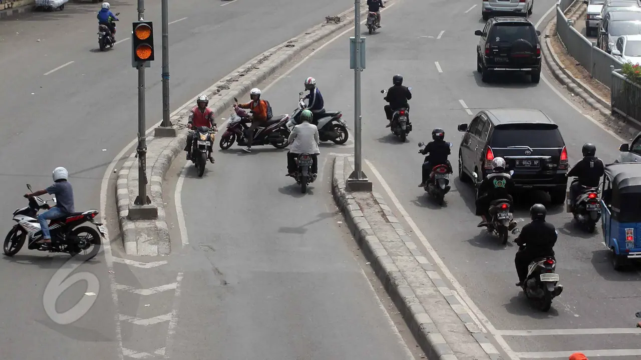Pengendara Lawan Arus Siap di Denda Mahal
