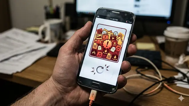 Peringatan Google Hapus Foto di HP Android (Foto: Gemini AI)