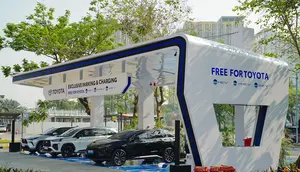 Perkuat Ekosistem EV, Toyota Tambah Tempat Isi Baterai di Bekasi
