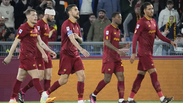 Hasil Liga Italia: AS Roma Pesta Gol ke Gawang Udinese