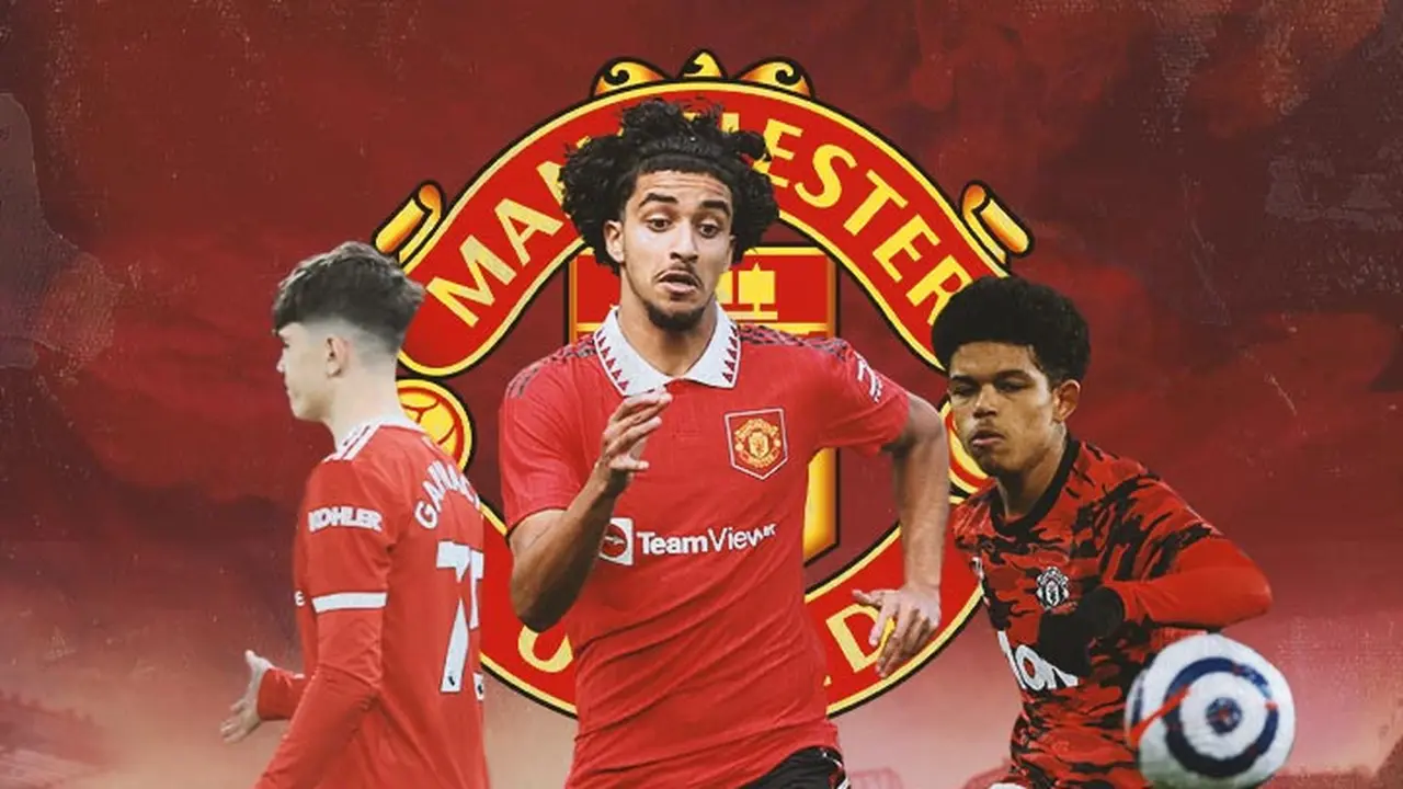 Manchester United - Alejandro Garnacho, Zidane Iqbal, Shola Shoretire