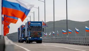Rusia-Korea Utara Resmikan Jembatan Pertama untuk Kendaraan Bermotor