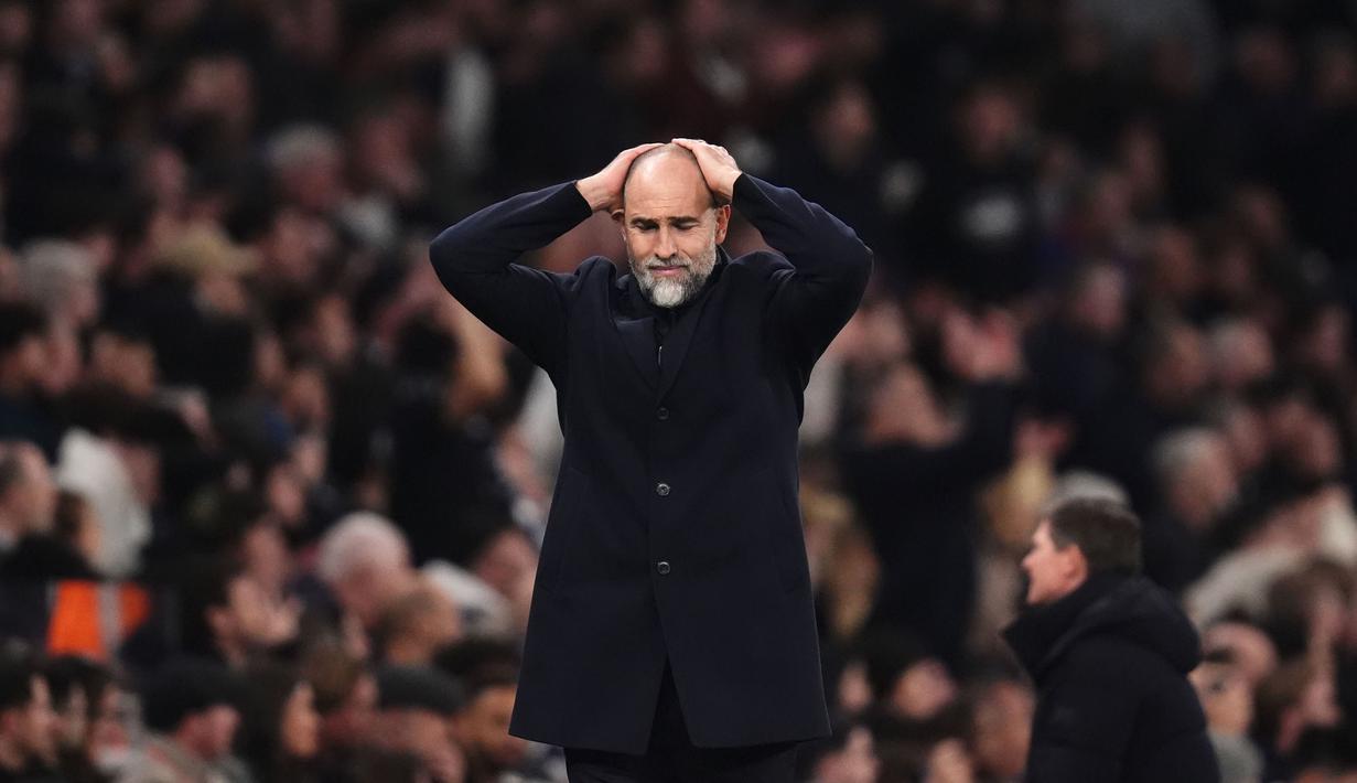 Skor 3-1 tak berubah hingga berakhirnya pertandingan. Hasil ini menambah catatan buruk Tottenham Hotspur dengan tak pernah sekalipun meraih kemenangan dalam 11 laga terakhir (tujuh kali kalah dan empat kali imbang) di Liga Inggris. (AP Photo/John Walton)