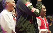 Momen Ribuan Warga Sukoharjo Kumpul Dukung Ganjar-Mahfud di Pilpres 2024