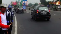 Indramayu-Tol Palikanci Padat, Ada Pemisahan Jalur Motor-Mobil