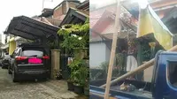 Potret Kanopi Rumah Clara Gopa yang Kini Dibongkar (sumber: instagram/claragopaduosemangkareal69)