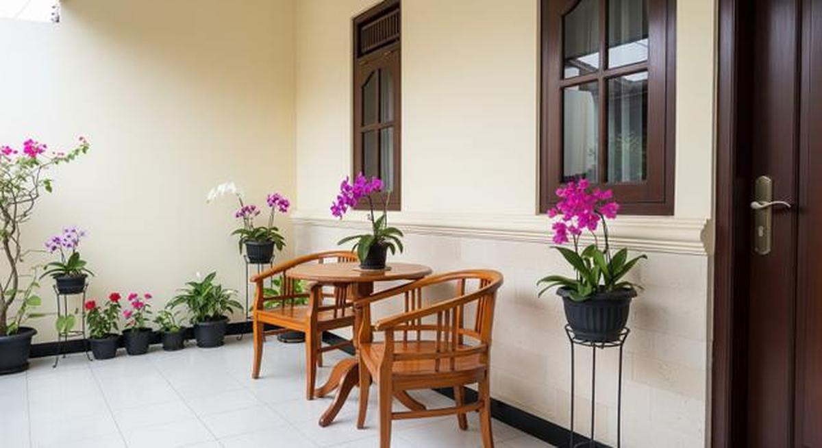 10 Tips Menata Pot Bunga dan Kursi di Teras Sempit agar Tetap Nyaman, Tak Malu Undang Tamu