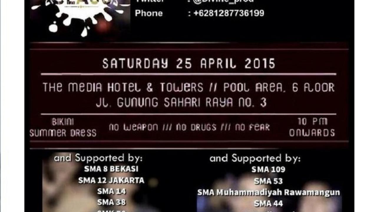 Pesta Bikini Siswa Jakarta usai UN