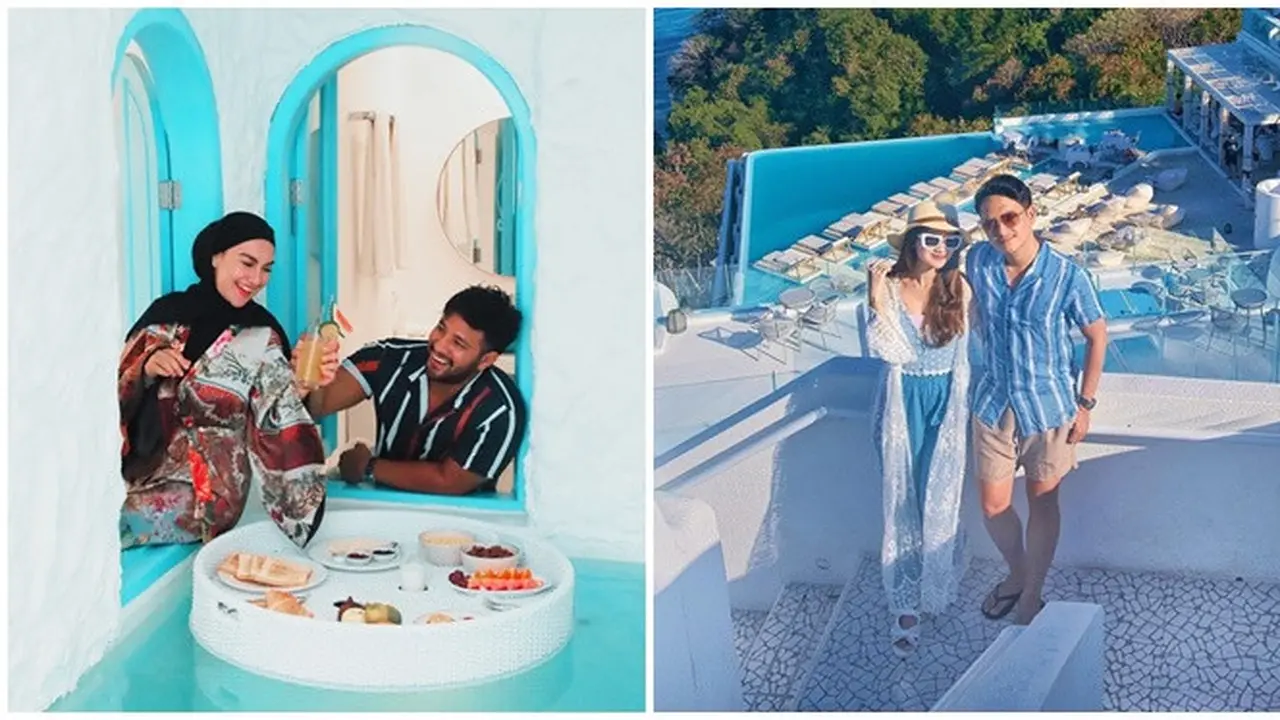 Potret 6 Artis Tanah Air di Resort Mewah Labuan Bajo, Disebut Santorini Indonesia