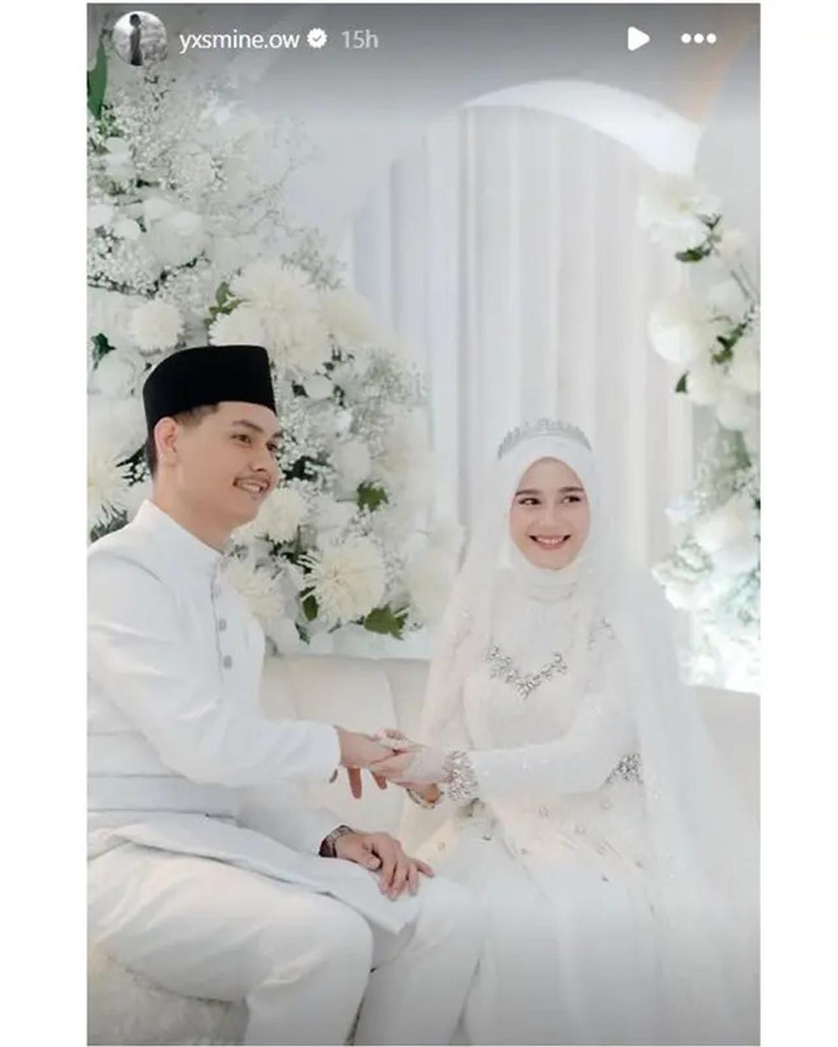 6 Potret Pernikahan Kedua Yasmine Ow dengan Cinta Lamanya, 12 Tahun Saling Suka