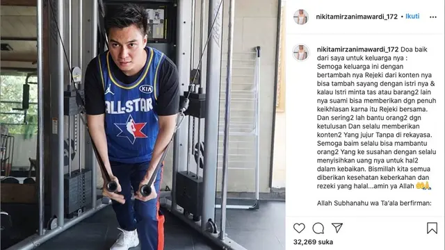 Unggahan Nikita Mirzani