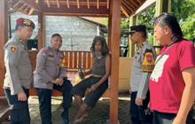 Ipda Purnomo Ketemu ODGJ yang Pandai Baris Berbaris, Langsung Praktik Depan Komandan
