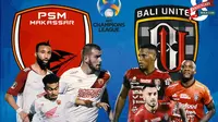 Liga Champions Asia - PSM Makassar Vs Bali United (Bola.com/Adreanus Titus)