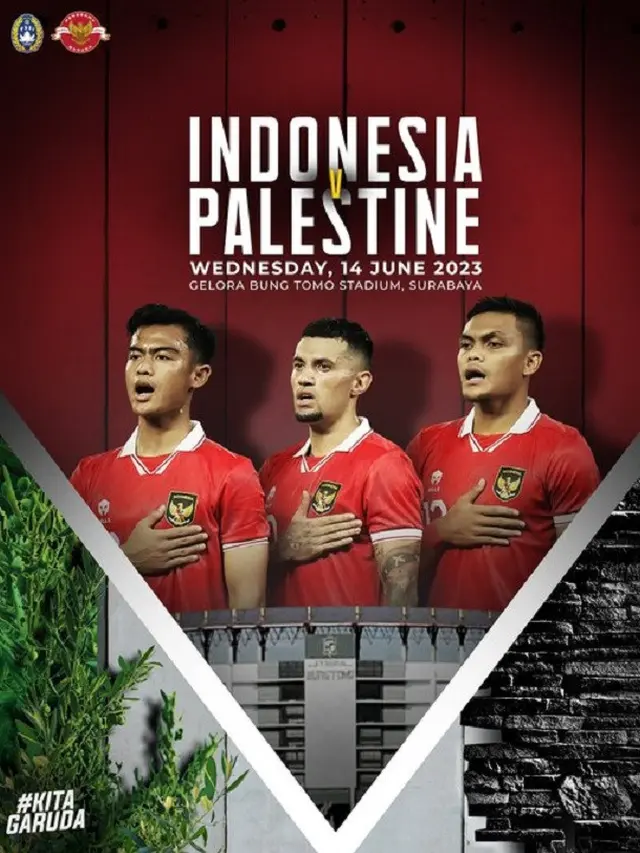 FIFA Match Day, Indonesia Vs Palestina (Foto: Twitter/@PSSI)