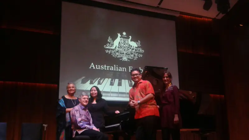 Lewat Alunan Piano, Indonesia-Australia Pererat Hubungan