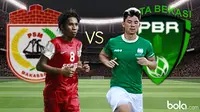 Syamsul Bachri vs Kim Jeffrey (Bola.com/Samsul Hadi)