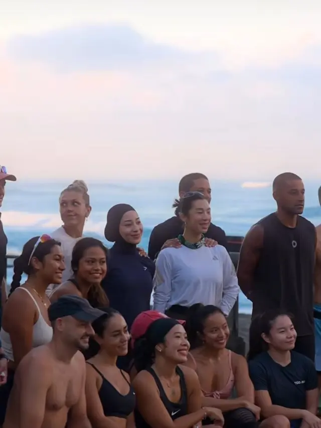 Lari Bareng di Bali, Gaya Sporty Nikita Willy dan Jennifer Bachdim Jadi Inspirasi Activewear yang Stylish