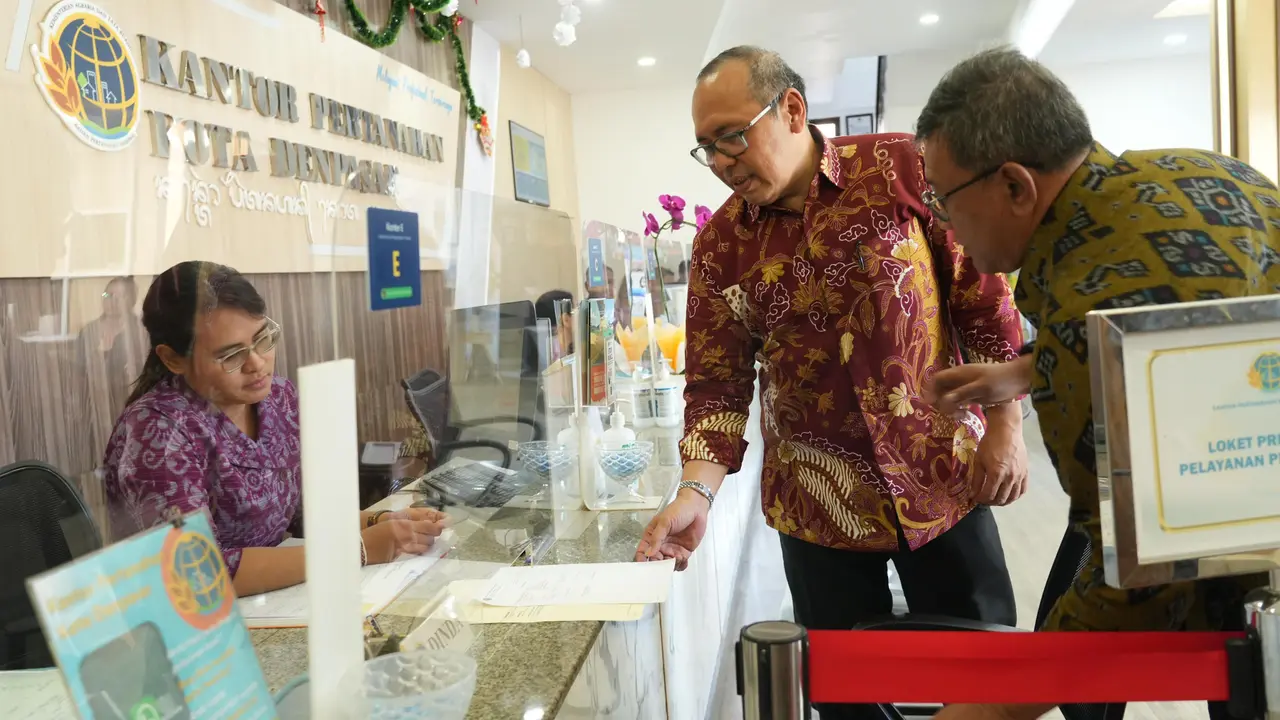 Kementerian ATR/BPN Targetkan Bali Jadi Provinsi Full Layanan Pertanahan Secara Elektronik