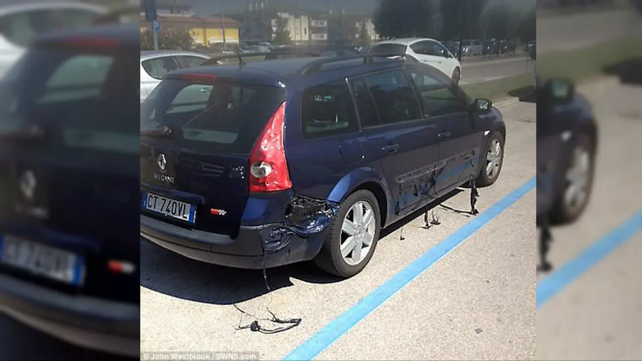 Kala Gelombang Panas Italia Lelehkan Mobil di Parkiran 
