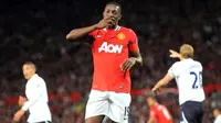 Striker Manchester United Danny Welbeck menjadi pembuka kemenangan 3-0 atas Tottenham Hotspur dalam lanjutan Liga Premier di Old Trafford, 22 Agustus 2011. AFP PHOTO/ANDREW YATES