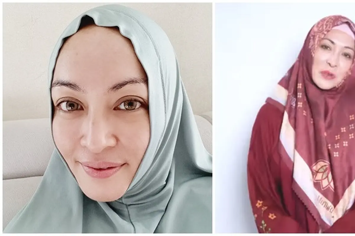 Kini Hafal 15 Juz Al-Quran, Ini 6 Potret Gaya Hijab Angelina Sondakh  
