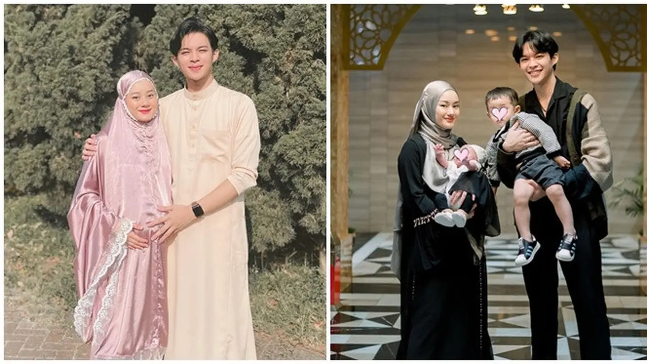 6 Momen Ramadhan - Idulfitri Dinda Hauw dan Rey Mbayang dari Tahun ke Tahun