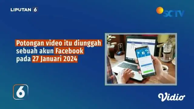 Beberapa waktu lalu di media sosial beredar potongan video yang dinarasikan Presiden Joko Widodo membagikan sembako di depan Istana Negara dalam rangka Pemilu 2024. Benarkah demikian ? Berikut penelusuran tim Cek Fakta Liputan6.