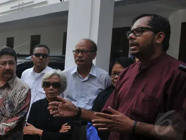Koalisi Menolak Lupa dan Korban Pelanggaran HAM datangi Kantor DPP PEPABRI, Jakarta, Senin (26/5/2014) (Liputan6.com/Johan Tallo)