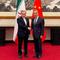 Menteri Luar Negeri China Wang Yi bertemu dengan Menteri Luar Negeri Iran Abbas Araghchi di Beijing, China, Rabu (6/5/2026). (Dok. Kanal Telegram Menteri Luar Negeri Iran via AP)