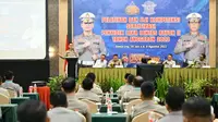Kepala Korps Lalu Lintas (Kakorlantas) Polri Irjen Firman Shantyabudi saat membuka Pelatihan dan Uji Kompetensi Sertifikasi Penyidik Laka Lantas Rayon II T.A 2023. (Istimewa)