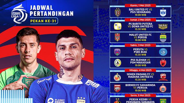 bri liga 1 minggu ke 31