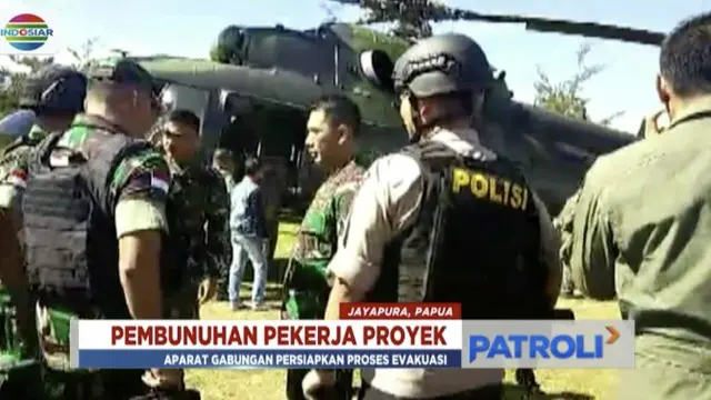 Komandan Korem 172 Kolonel Jonatan Binsar Sianipar mengatakan, saat ini proses evakuasi 16 jenazah terkendala hadangan kelompok bersenjata.