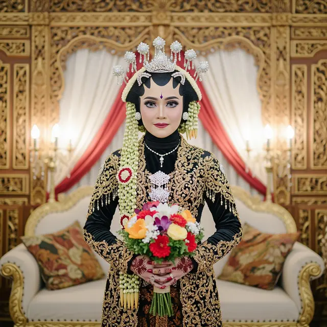 9 Ide Rias Pengantin Jawa Hijab 2025, Anggun Tanpa Kehilangan Esensi