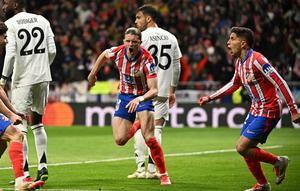 Gol cepat Conor Gallagher saat laga baru berjalan 27 detik merubah agregat gol menjadi imbang 2-2 setelah sebelumnya Real Madrid menang 2-1 di leg pertama. (JAVIER SORIANO/AFP)