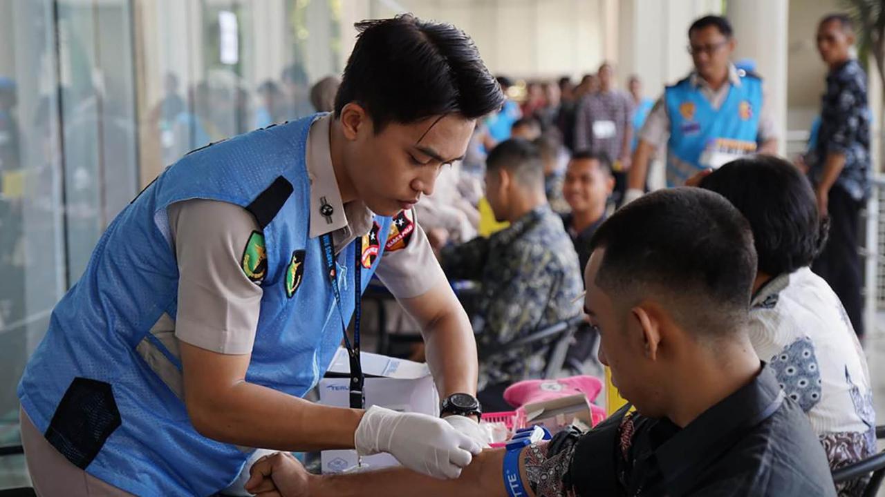 FOTO: Intip Seleksi Calon Siswa Sekolah Inspektur Polisi Sumber Sarjana (SIPSS)  di  Akademi Kepolisian (Akpol) Semarang