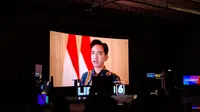 Video sambutan Wakil Presiden Gibran Rakabuming Raka di Indonesia Connect Outlook 2026, The Hall Senayan City, SCTV Tower, Jakarta. (Liputan6.com/Arief)