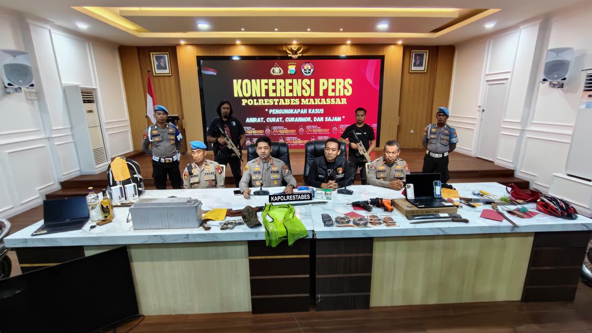 Penjahat Jalanan Makassar Bikin Resah, Kapolres Ancam Tembak di Tempat