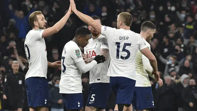 Bungkam West Ham 2-1, Tottenham ke Semifinal Piala Liga