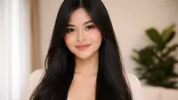 7 Model Rambut Wanita Panjang Lurus untuk Wajah Bulat, Cocok untuk Berbagai Acara
