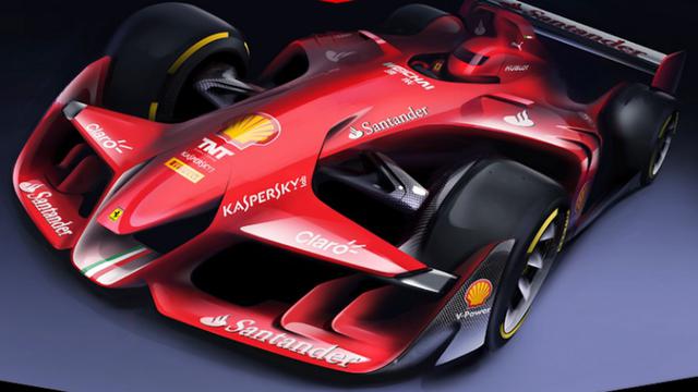 Desain Mobil Masa Depan Ferrari Bikin Heboh