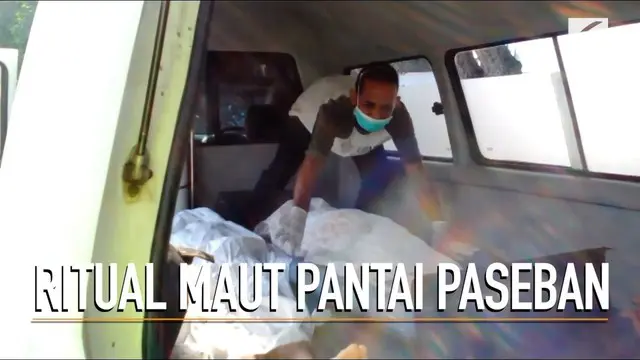 VIDEO: Ritual Maut di Pantai Paseban, 2 Tewas