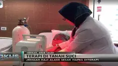 Setiap hari Kakek Kardi harus diterapi dan melakukan latihan pernapasan dengan dibimbing langsung oleh dokter.