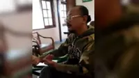 Herman Sinung Janutama, penulis buku Fakta Mengejutkan: Majapahit Kerajaan Islam. (Youtube)