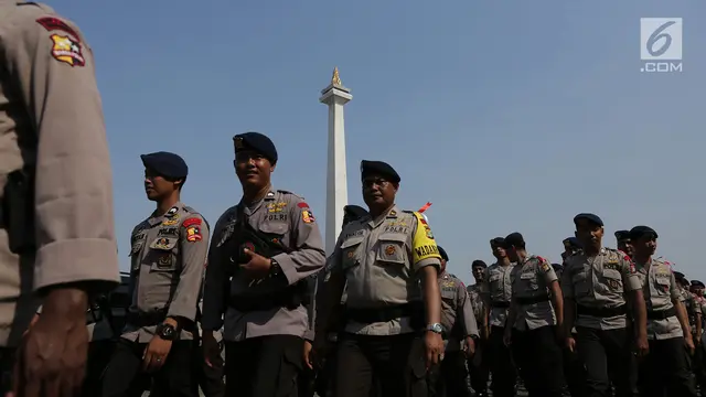 TNI dan Polri Gelar Apel Pengamanan Pilpres 2019